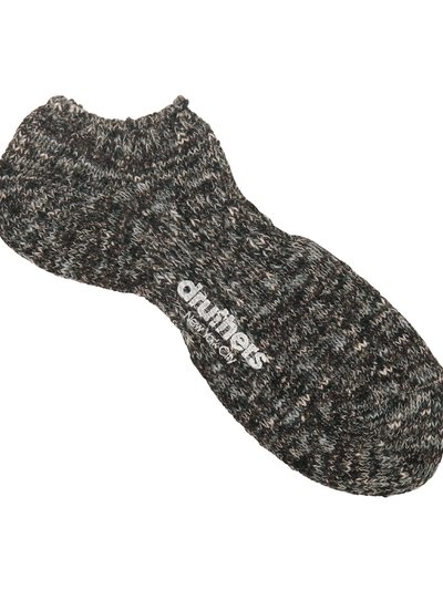 Druthers Recycled Cotton Mélange Ankle Sock - Charcoal Mélange product