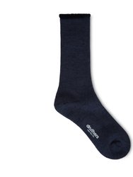 Relacks® Merino Wool Japanese House Sock - Navy Marled