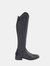 Dublin Childrens/Kids Arderin Tall Dress Leather Boots (Black) (2 M US Little Kid) - Black