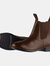 Dublin Childrens/Kids Elevation Jodhpur II Leather Boots (Brown) (12 M US little Kid) - Brown