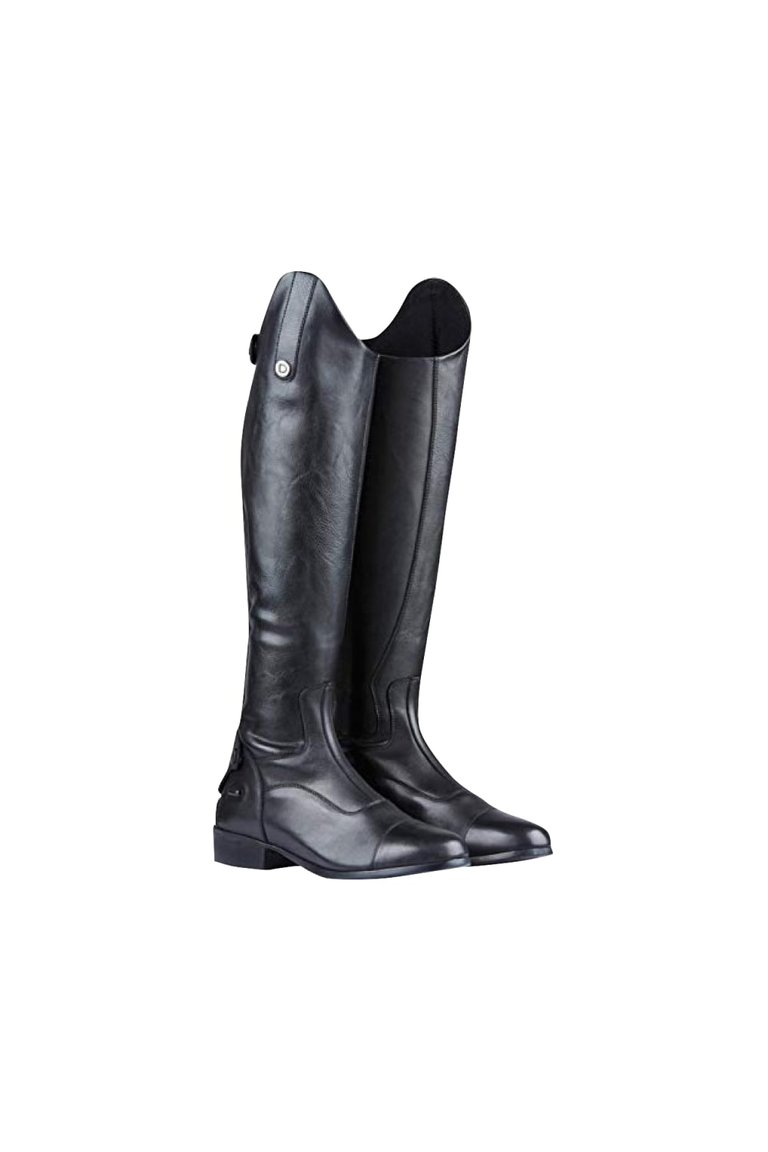 Dublin Womens/Ladies Arderin Tall Leather Dress Boots - Black