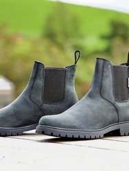 Mens Venturer Leather Boots III - Black - Black
