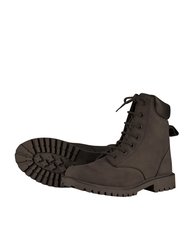 Mens Venturer Leather Lace Boots - Black
