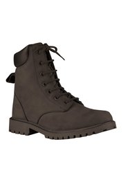 Mens Venturer Leather Lace Boots - Black - Black