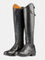 Womens Evolution Leather Tall Riding Boots - Black