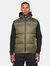 Duck and Cover Mens Romain Camo Padded Vest (Olive) - Olive