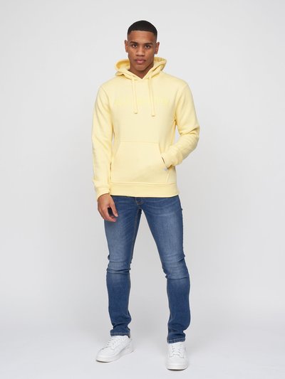Duck and Cover Mens Basico Hoodie - Light Yellow product