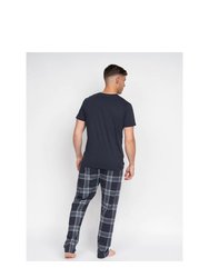 Mens Callister Pajama Set - Navy