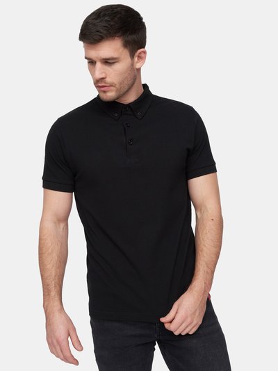 Duck and Cover Mens Chilltowns Polo Shirt - Black product