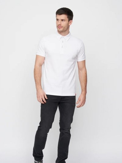 Duck and Cover Mens Chilltowns Polo Shirt - White product