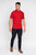 Mens Feltar Polo Shirt - Red - Red