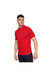 Mens Feltar Polo Shirt - Red