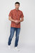 Mens Femington Checked Shirt - Red - Red