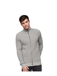 Mens Gardfire Knitted Sweater - Gray Marl