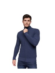 Mens Gardfire Knitted Sweater - Navy