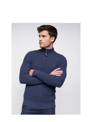 Mens Gardfire Knitted Sweater - Navy