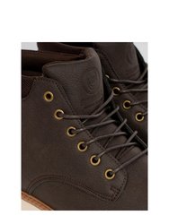 Mens Gramous Ankle Boots - Brown