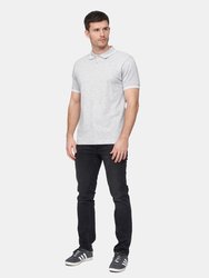 Mens Hendamore Polo Shirt - Grey Marl - Grey Marl