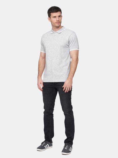 Duck and Cover Mens Hendamore Polo Shirt - Grey Marl product