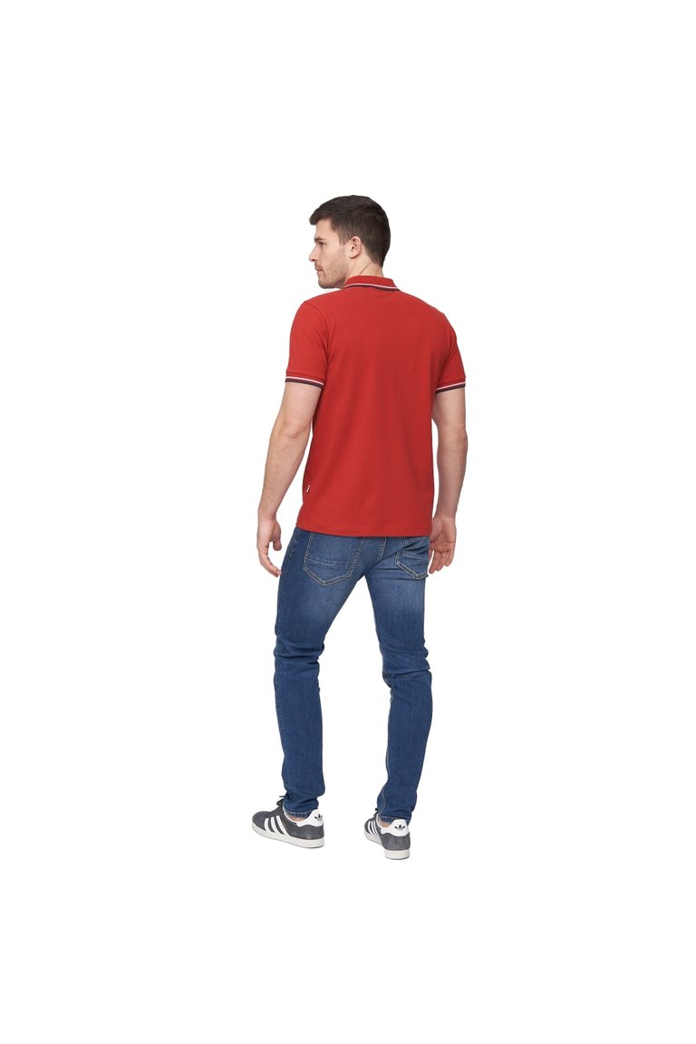 Mens Hendamore Polo Shirt - Red