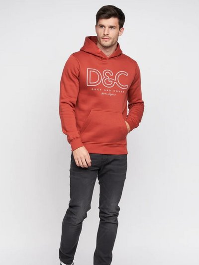 Duck and Cover Mens Icarusa Hoodie - Red product