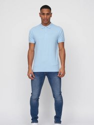 Mens Jantal Polo Shirt - Light Blue