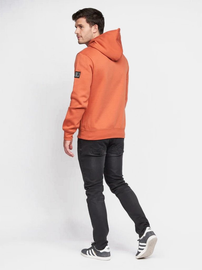 Mens Lenmore Hoodie - Coral