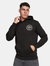 Mens Macksony Marl Hoodie - Black