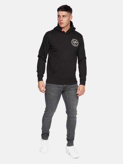Duck and Cover Mens Macksony Marl Hoodie - Black product