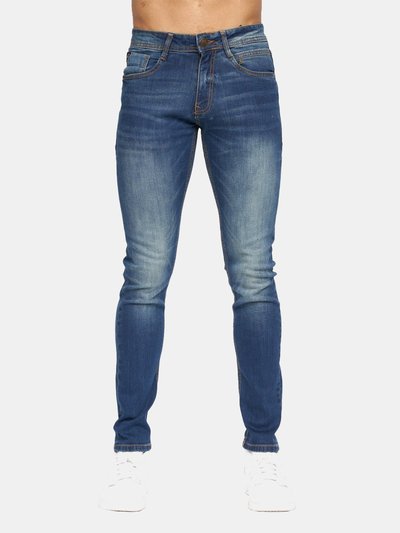 Duck and Cover Mens Maylead Slim Jeans - Tinted Blue product