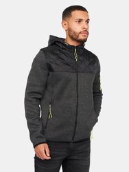 Mens Menworth Full Zip Jacket - Black - Black