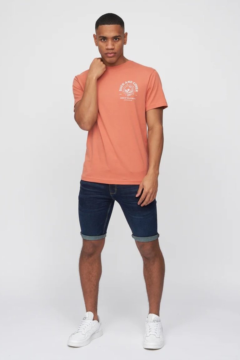 Mens Mustone Denim Shorts - Raw Wash - Raw Wash