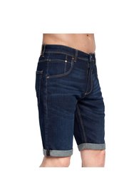 Mens Mustone Denim Shorts - Raw Wash