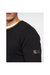 Mens Papline Knitted Sweater - Black