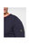 Mens Papline Knitted Sweater - Navy