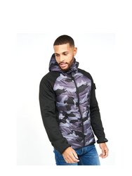 Mens Quagmoore Camo Jacket - Dark