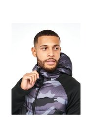 Mens Quagmoore Camo Jacket - Dark