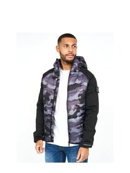 Mens Quagmoore Camo Jacket - Dark - Dark