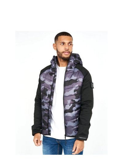 Duck and Cover Mens Quagmoore Camo Jacket - Dark product