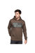 Mens Quantain Hoodie - Brown