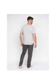Mens Radovan Pajama Set - Grey Marl