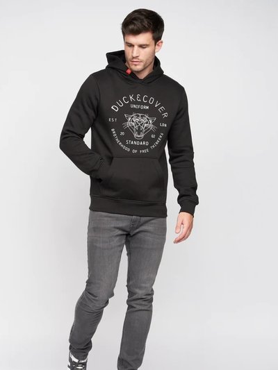 Duck and Cover Mens Raylan Hoodie - Black product