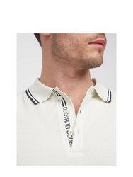 Mens Samtrase Polo Shirt - Off White