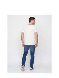 Mens Samtrase Polo Shirt - Off White