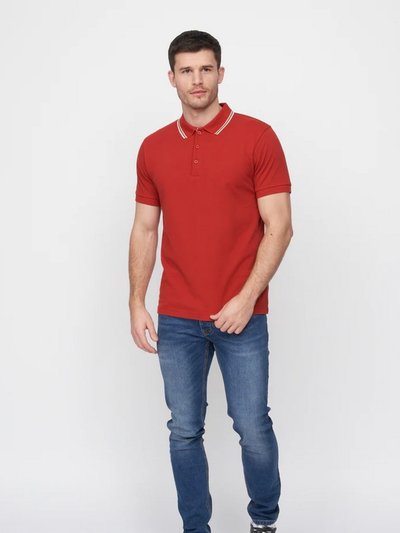 Duck and Cover Mens Samtrase Polo Shirt - Red product