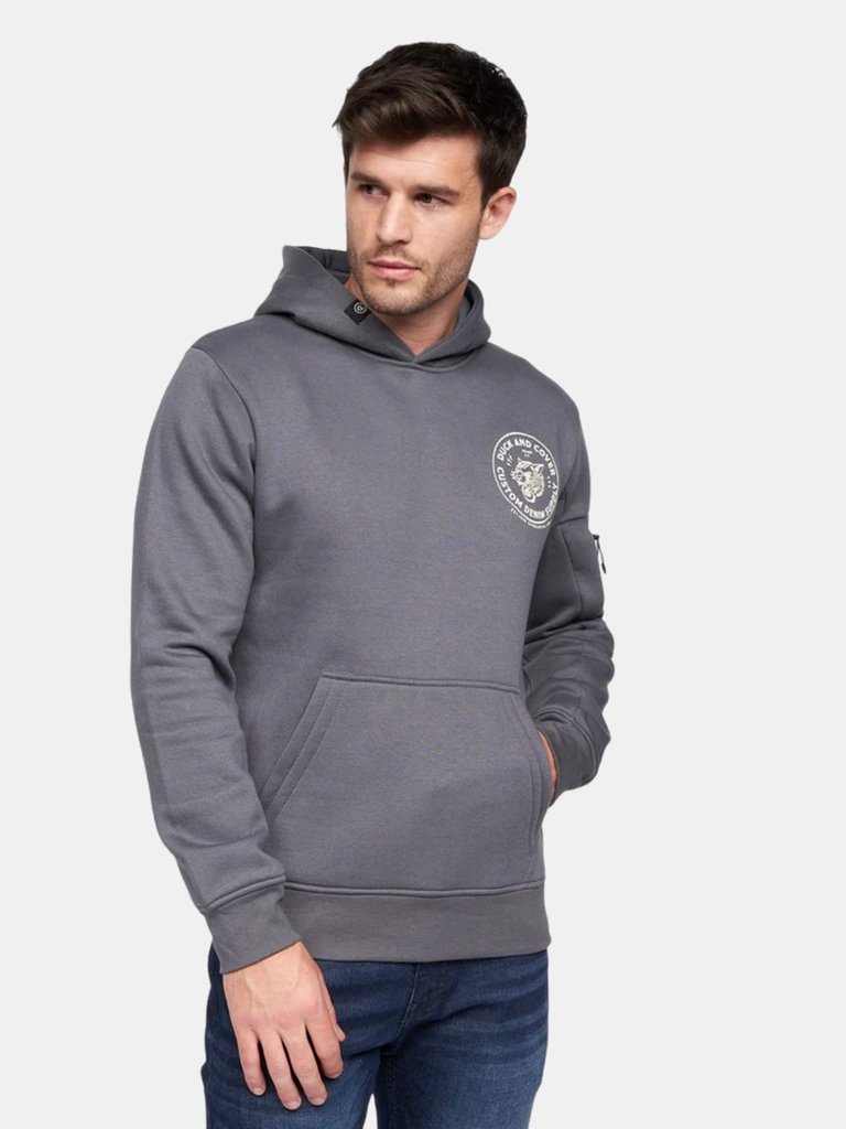 Mens Supplys Hoodie - Dark Grey - Dark Grey