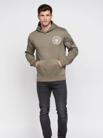Duck and Cover Mens Supplys Hoodie - Forest Green product