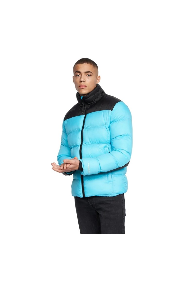 Mens Synflax Puffer Jacket - Turquoise