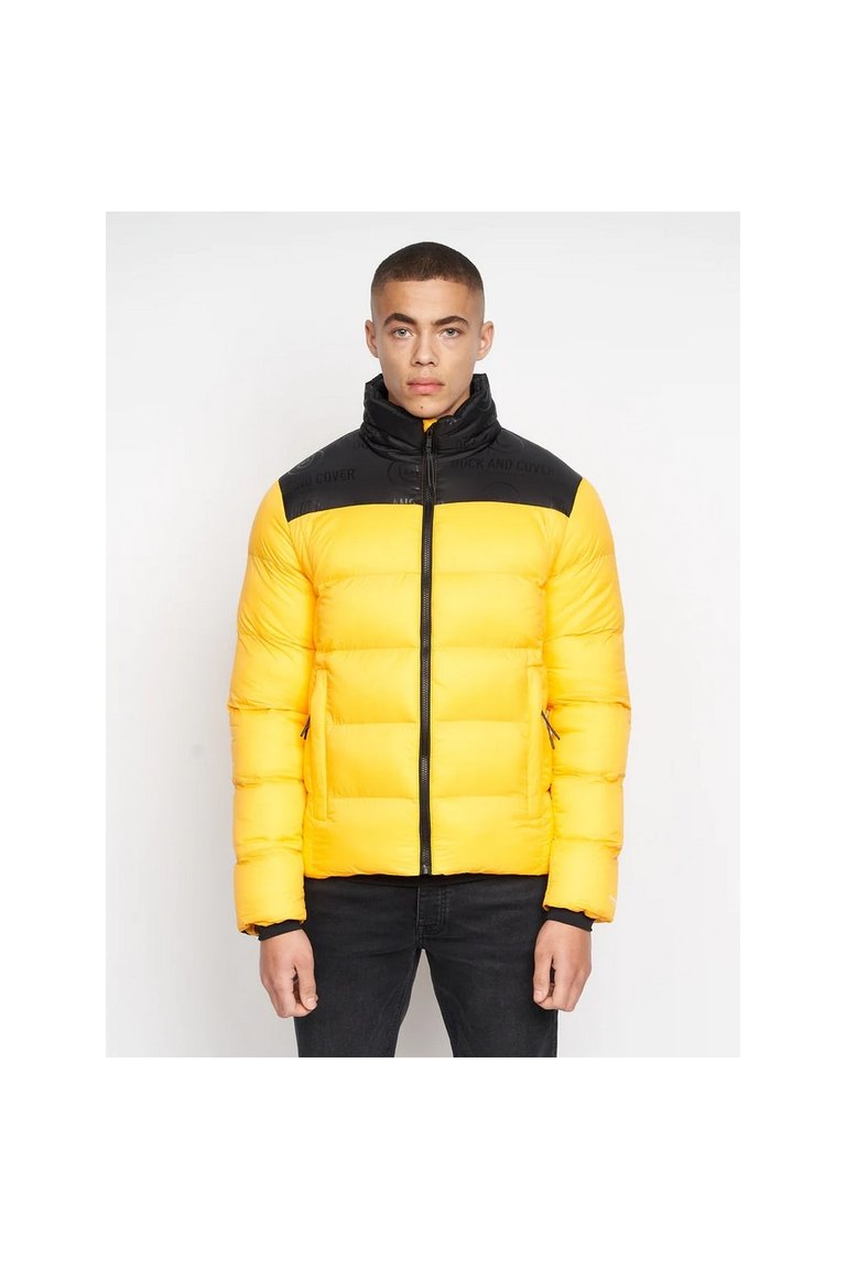 Mens Synflax Puffer Jacket - Yellow