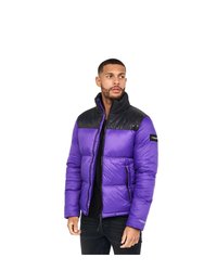 Mens Synmax 2 Quilted Jacket - Purple